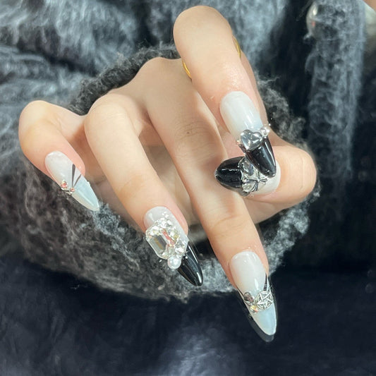 Midnight Glam - Lumi Press-on Nails -